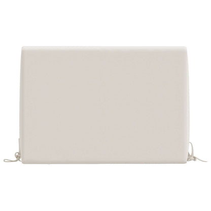 Rugkussen SOEST 100% Polyester Wit 60 x 20 x 40 cm