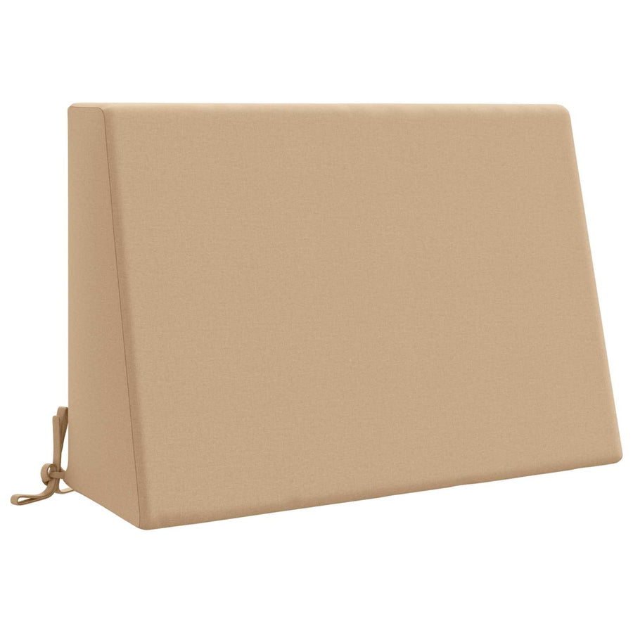 Rugkussen SOEST 100% Polyester Zand 60 x 20 x 40 cm
