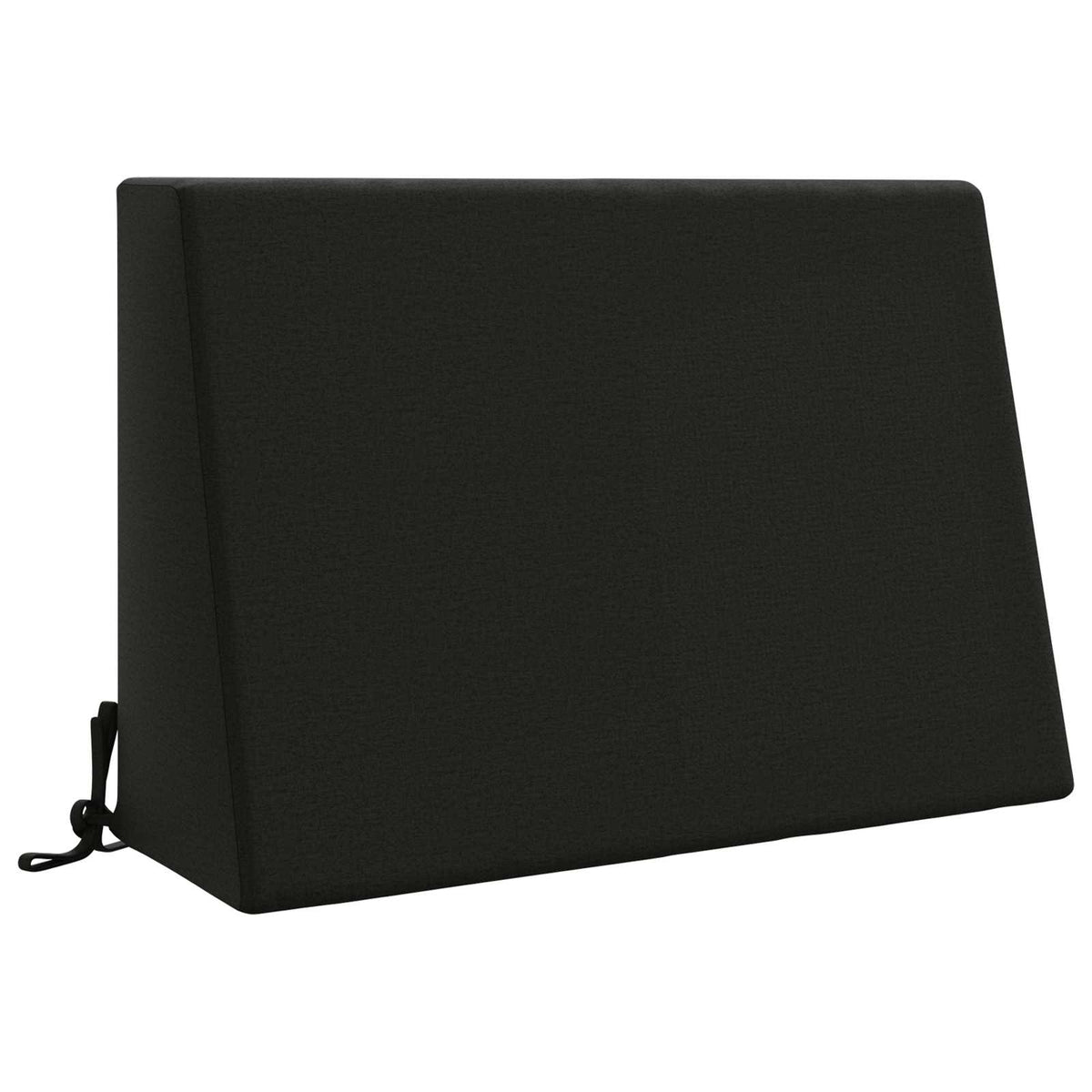 Rugkussen SOEST 100% Polyester Zwart 60 x 20 x 40 cm