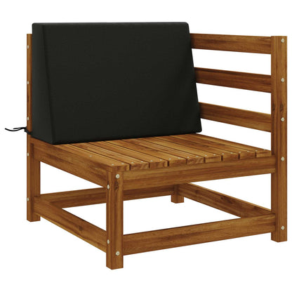 Rugkussen SOEST 100% Polyester Zwart 60 x 20 x 40 cm