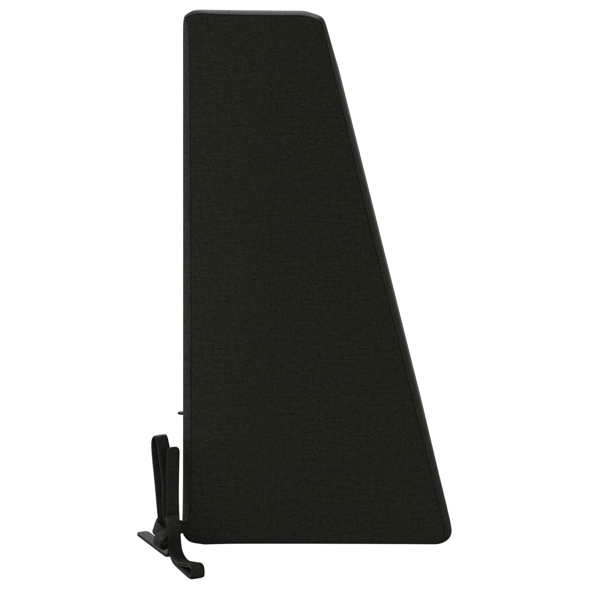 Rugkussen SOEST 100% Polyester Zwart 60 x 20 x 40 cm