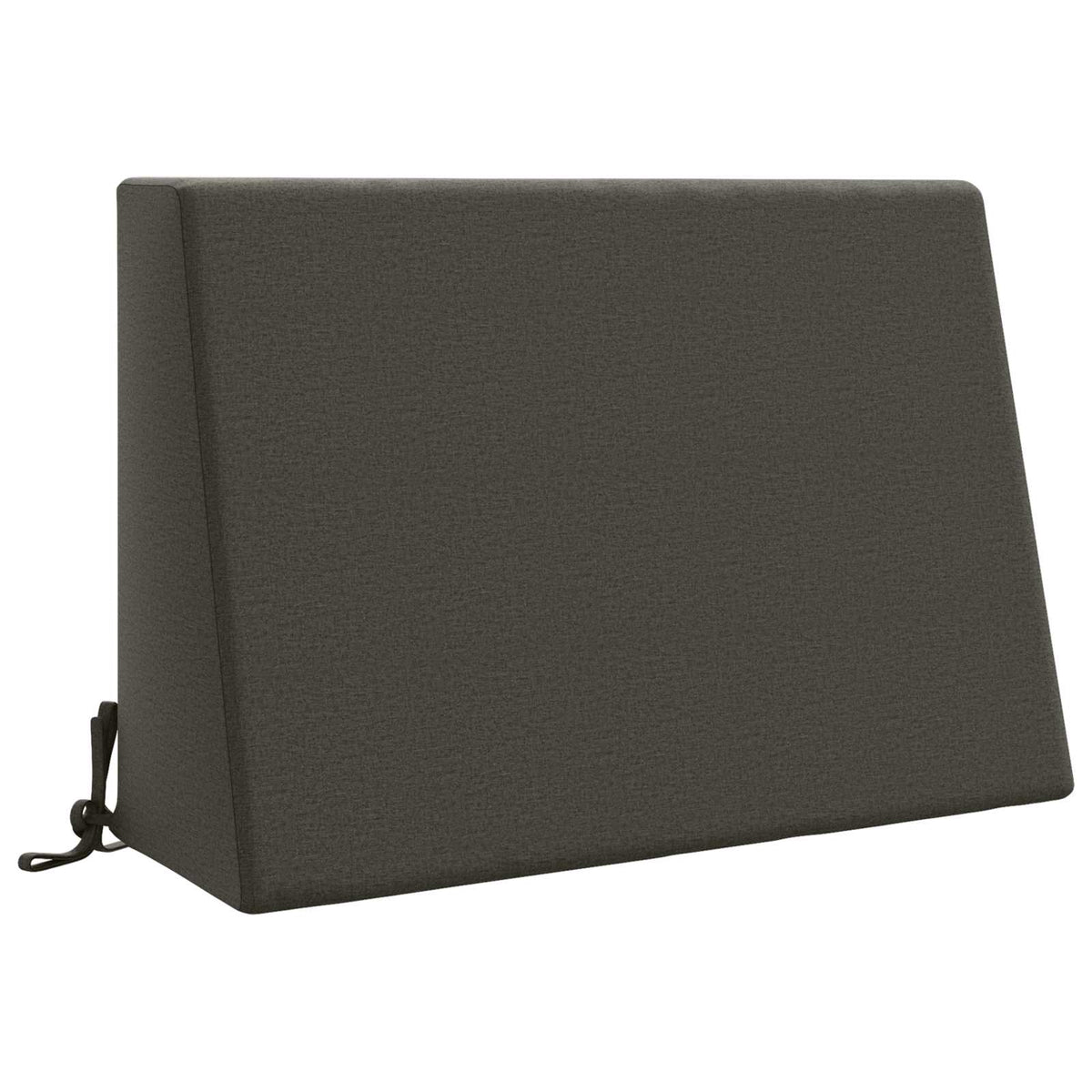Rugkussen SOEST 100% Polyester Antraciet 60 x 20 x 40 cm