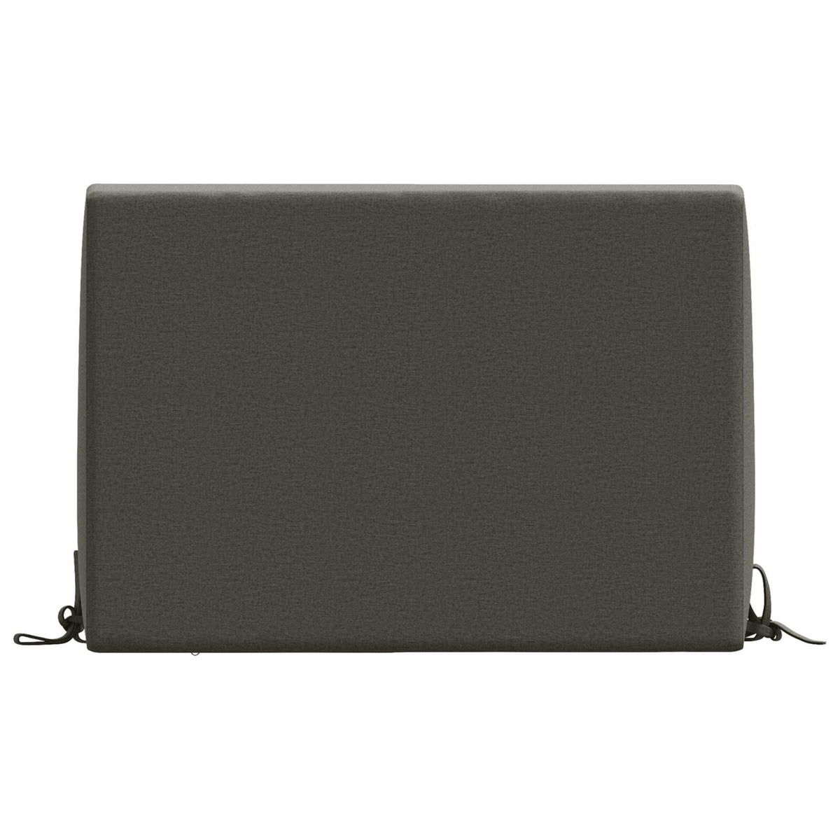 Rugkussen SOEST 100% Polyester Antraciet 60 x 20 x 40 cm