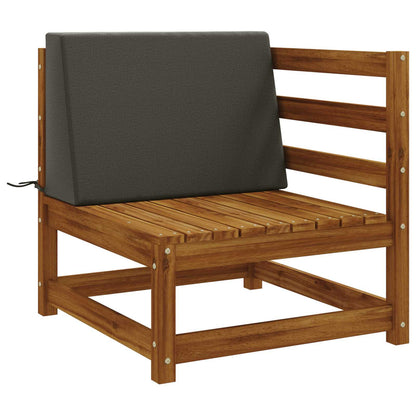 Rugkussen SOEST 100% Polyester Antraciet 60 x 20 x 40 cm