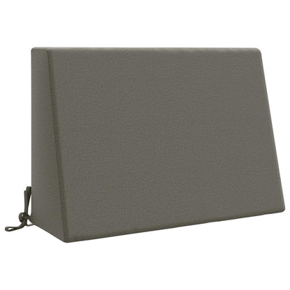 Rugkussen SOEST 100% Polyester Grijs 60 x 20 x 40 cm