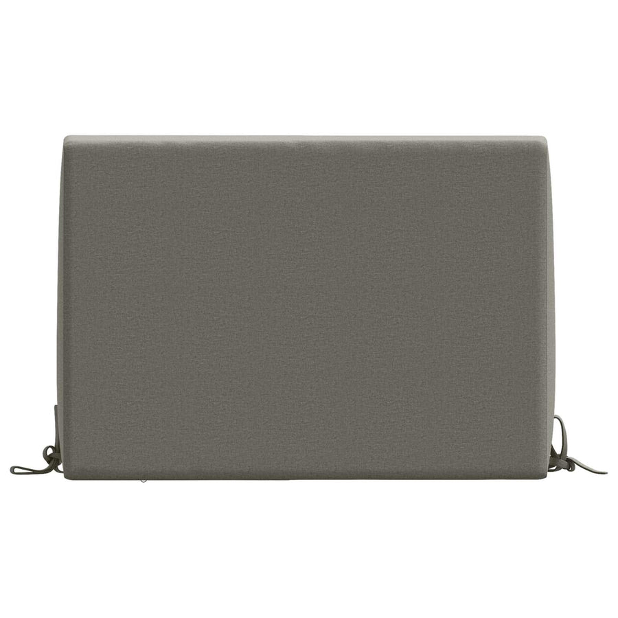 Rugkussen SOEST 100% Polyester Grijs 60 x 20 x 40 cm