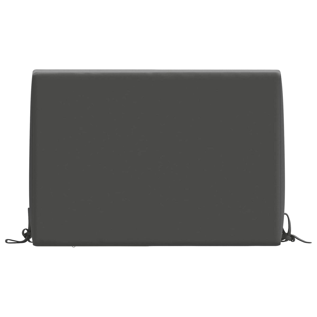 Rugkussen SOEST 100% Polyester Antraciet 60 x 20 x 40 cm