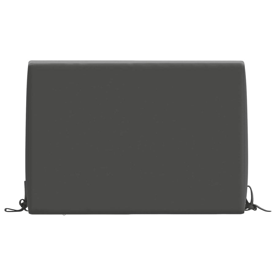Rugkussen SOEST 100% Polyester Antraciet 60 x 20 x 40 cm