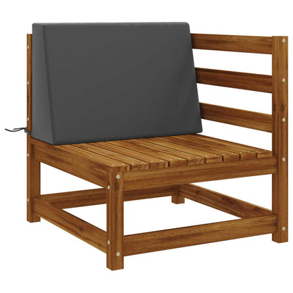 Rugkussen SOEST 100% Polyester Antraciet 60 x 20 x 40 cm
