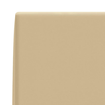 Rugkussen SOEST 100% Polyester Beige 60 x 20 x 40 cm
