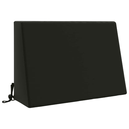 Rugkussen SOEST 100% Polyester Zwart 60 x 20 x 40 cm