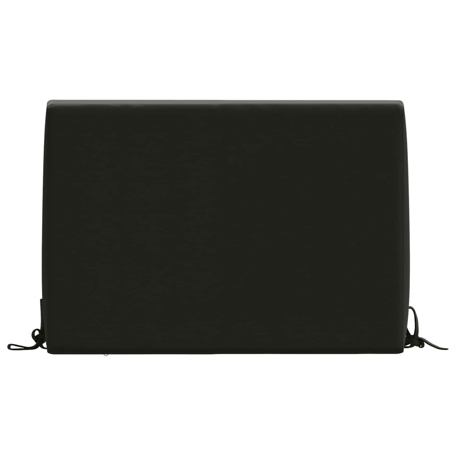 Rugkussen SOEST 100% Polyester Zwart 60 x 20 x 40 cm