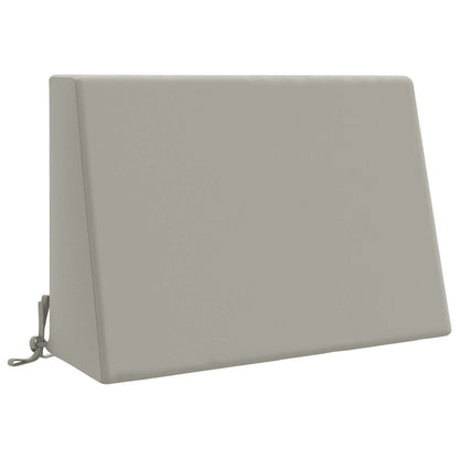 Rugkussen SOEST 100% Polyester Grijs 60 x 20 x 40 cm
