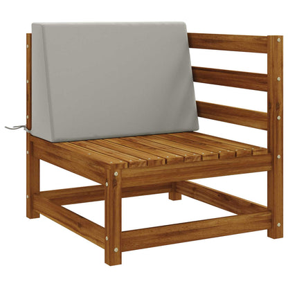 Rugkussen SOEST 100% Polyester Grijs 60 x 20 x 40 cm