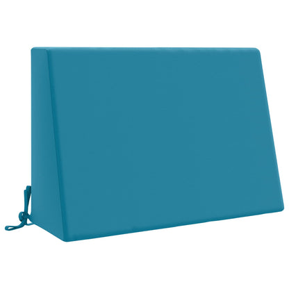 Rugkussen SOEST 100% Polyester lichtblauw 60 x 20 x 40 cm