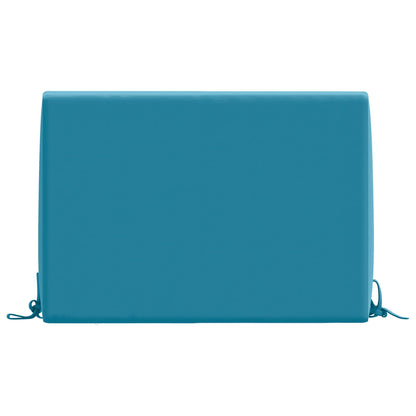 Rugkussen SOEST 100% Polyester lichtblauw 60 x 20 x 40 cm