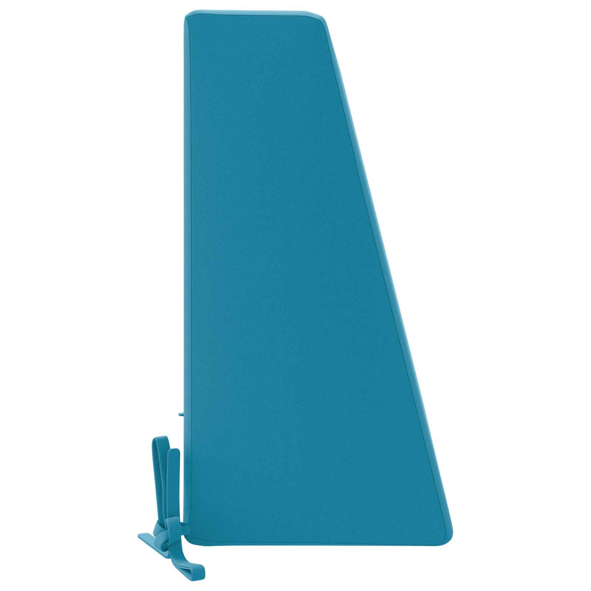 Rugkussen SOEST 100% Polyester lichtblauw 60 x 20 x 40 cm
