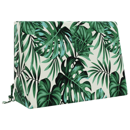 Rugkussen SOEST 100% Polyester Bladpatroon 60 x 20 x 40 cm