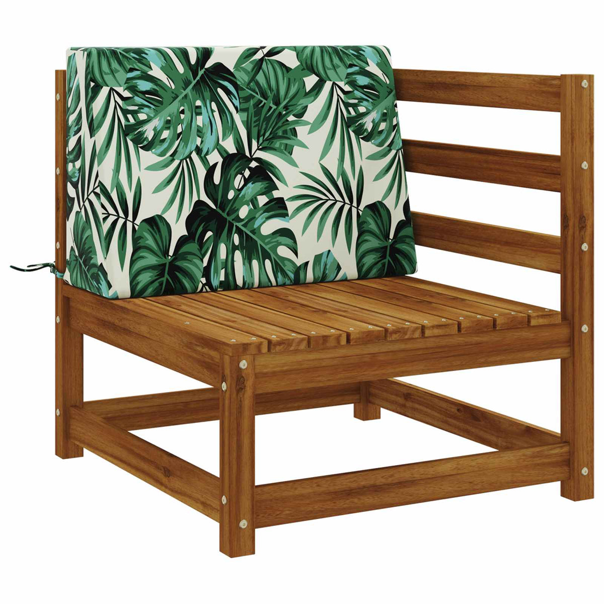 Rugkussen SOEST 100% Polyester Bladpatroon 60 x 20 x 40 cm