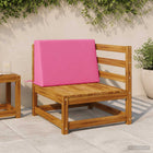 Rugkussen SOEST 60x20x40 cm roze polyester