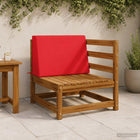 Rugkussen rood 60x20x40 cm polyester
