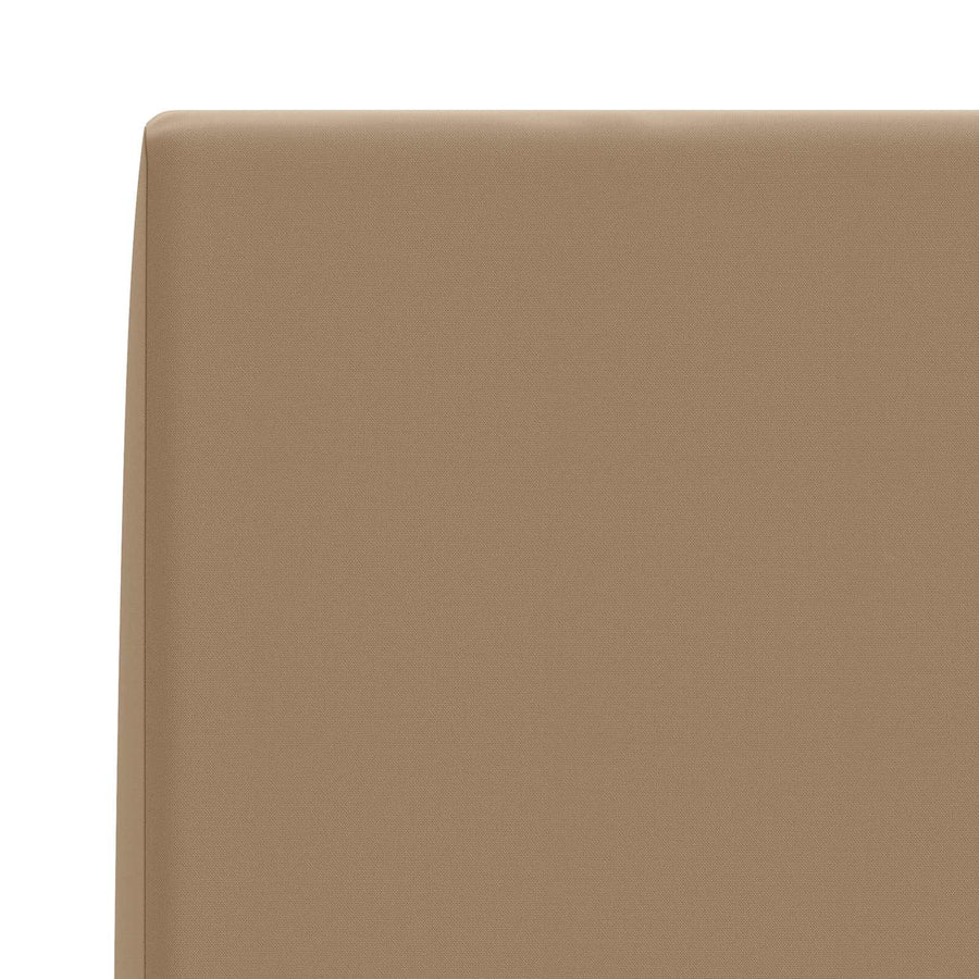 Rugkussen SOEST 100% Polyester Taupe 60 x 20 x 40 cm