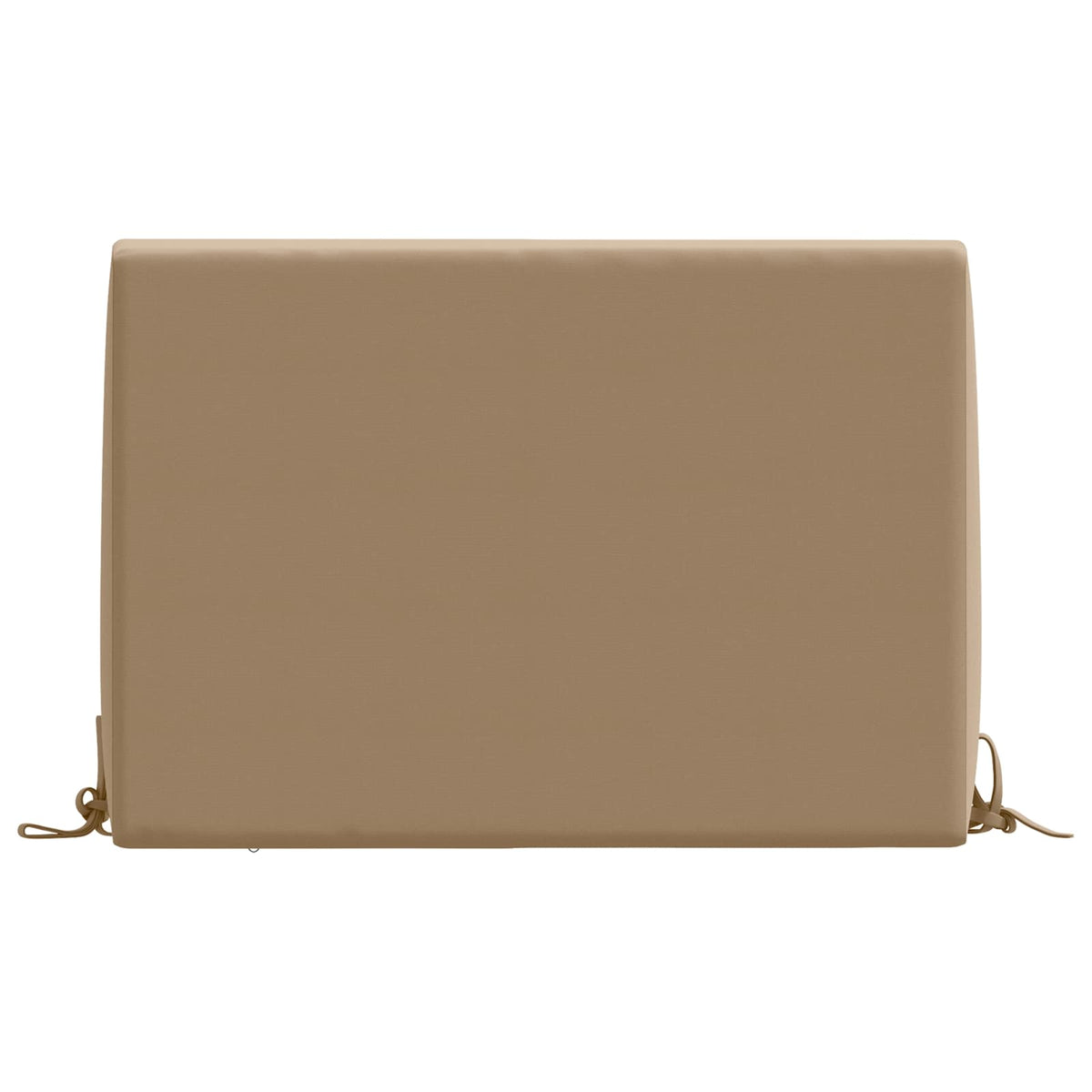 Rugkussen SOEST 100% Polyester Taupe 60 x 20 x 40 cm