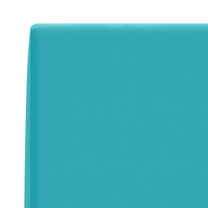 Rugkussen SOEST 100% Polyester Turquoise 60 x 20 x 40 cm