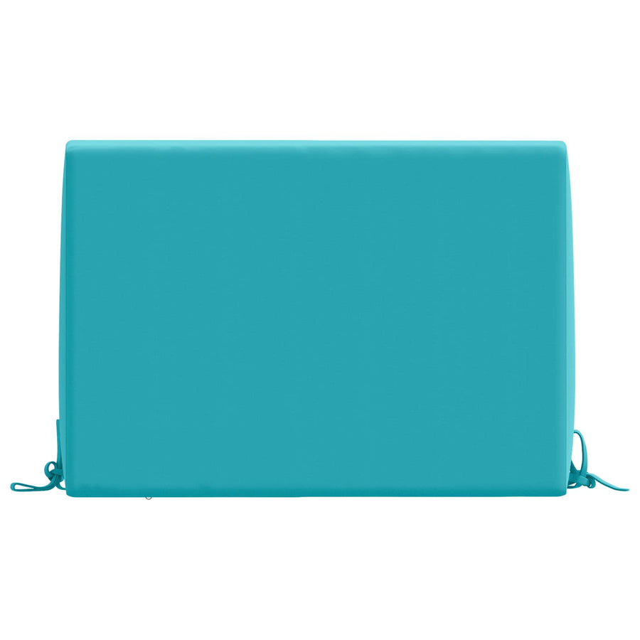 Rugkussen SOEST 100% Polyester Turquoise 60 x 20 x 40 cm