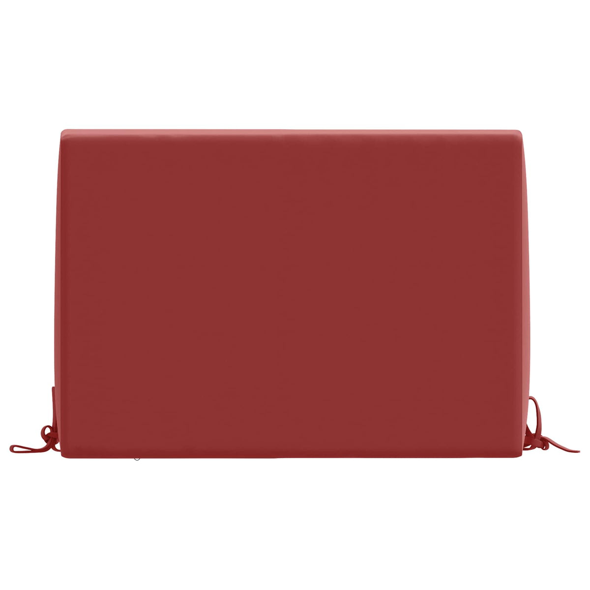 Rugkussen SOEST 100% Polyester Wijnrood 60 x 20 x 40 cm