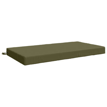 Zitkussen SOEST 100% Polyester Olijfgroen 120 x 80 x 10 cm