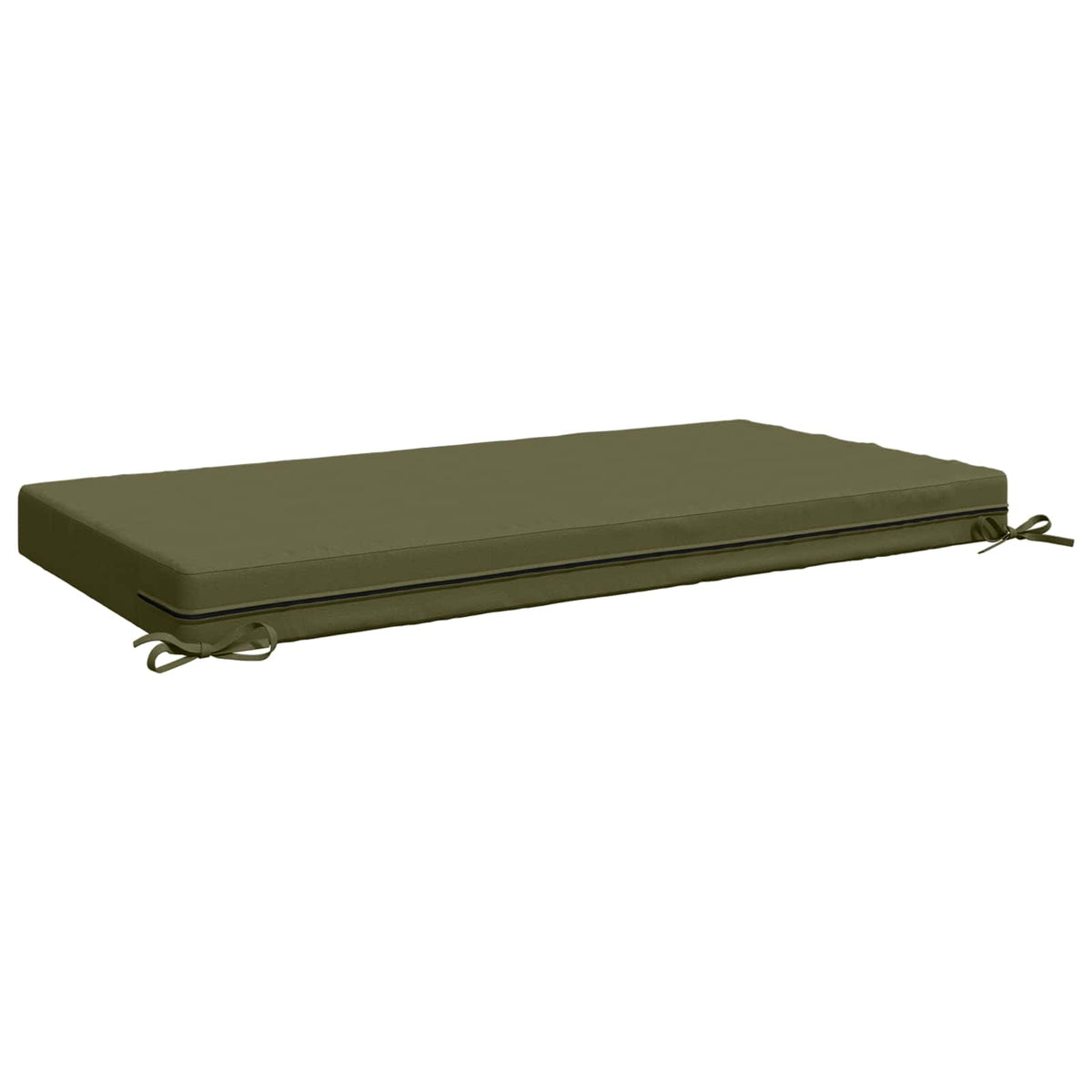Zitkussen SOEST 100% Polyester Olijfgroen 120 x 80 x 10 cm