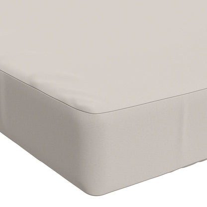 Zitkussen SOEST 100% Polyester Wit 120 x 80 x 10 cm