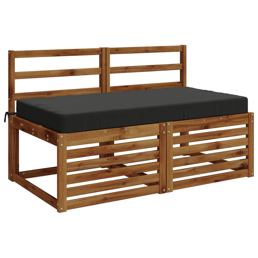 Zitkussen SOEST 100% Polyester Antraciet 120 x 80 x 10 cm