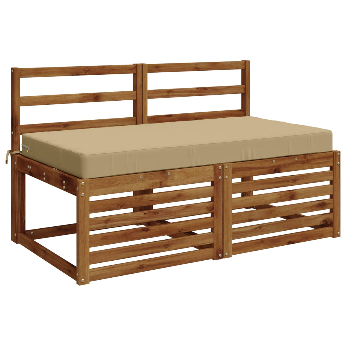 Zitkussen SOEST 100% Polyester Beige 120 x 80 x 10 cm