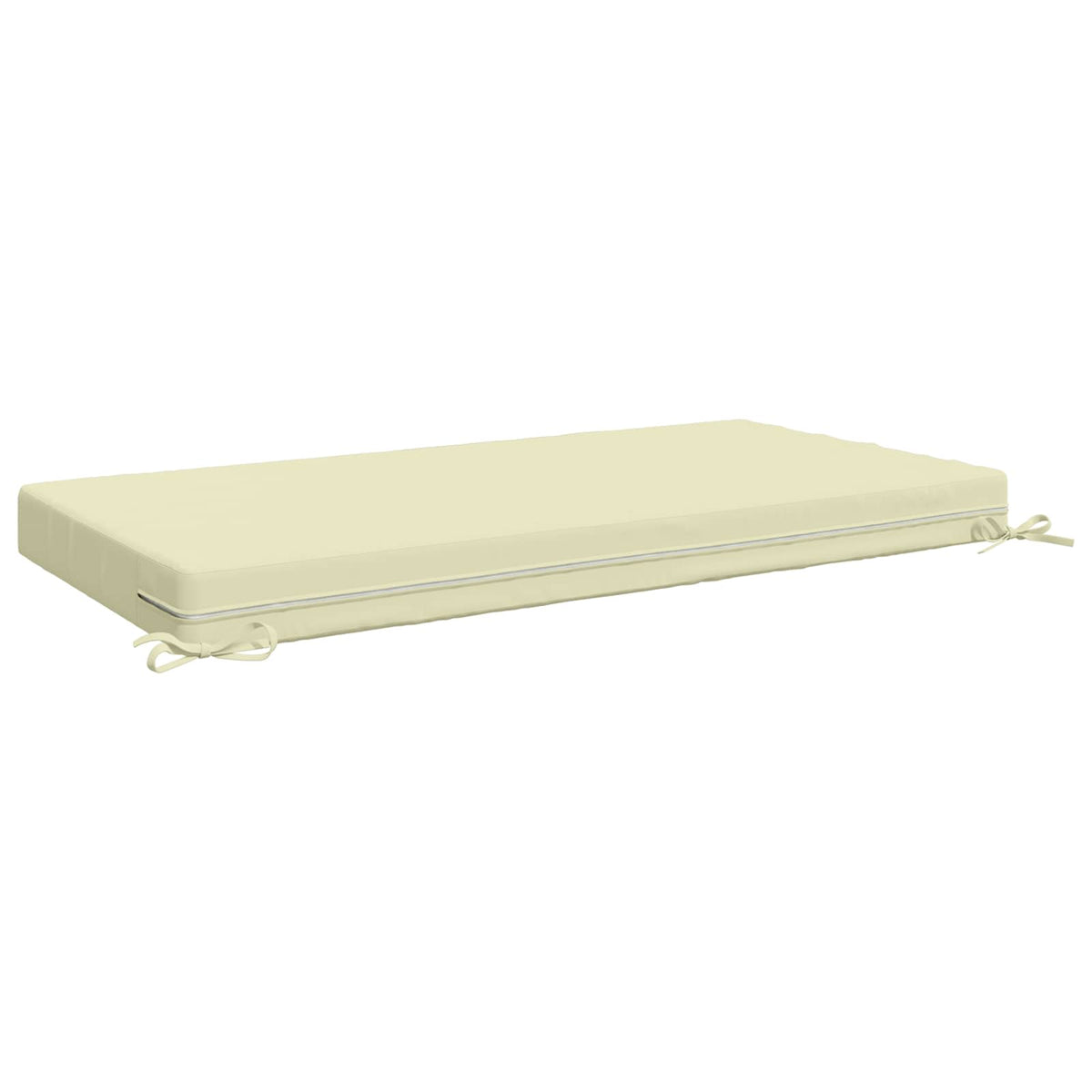 Zitkussen SOEST 100% Polyester Crèmekleurig 120 x 80 x 10 cm