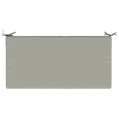 Zitkussen SOEST 100% Polyester Grijs 120 x 80 x 10 cm