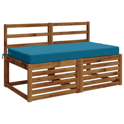 Zitkussen SOEST 100% Polyester Lichtblauw 120 x 80 x 10 cm