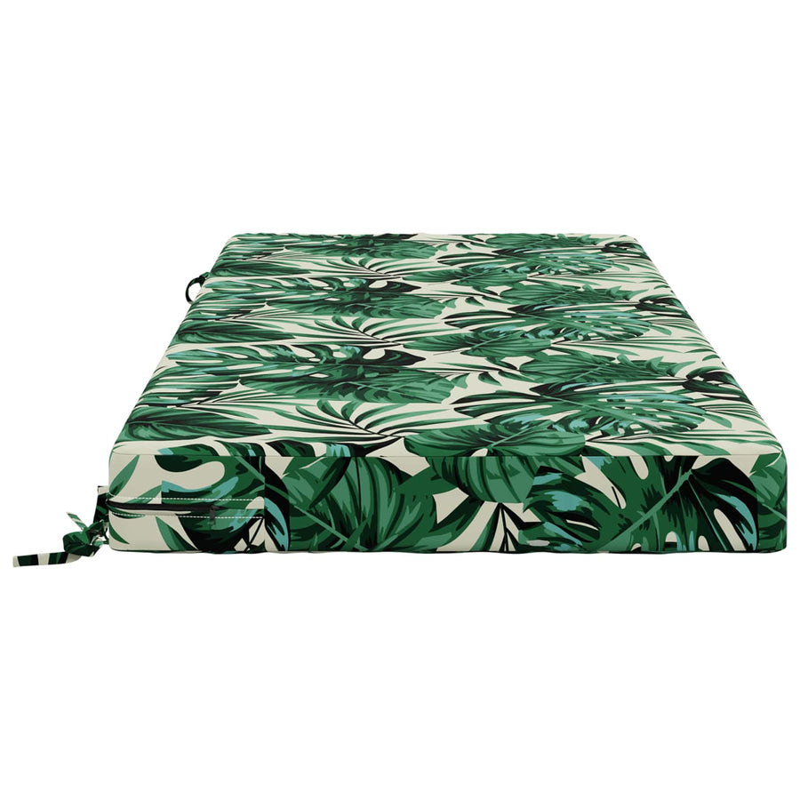 Zitkussen SOEST 100% Polyester Bladpatroon 120 x 80 x 10 cm