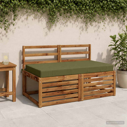 Zitkussen SOEST 100% Polyester Olijfgroen 120 x 80 x 10 cm