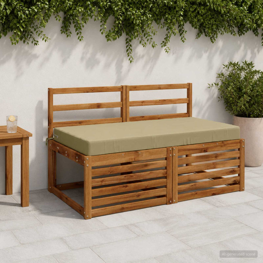 Zitkussen SOEST 100% Polyester Lichtgroen 120 x 60 x 10 cm