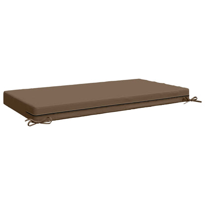 Zitkussen SOEST 100% Polyester Taupe 120 x 60 x 10 cm