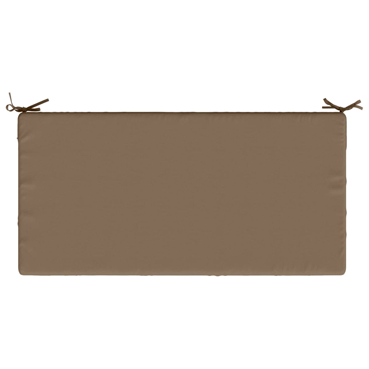 Zitkussen SOEST 100% Polyester Taupe 120 x 60 x 10 cm