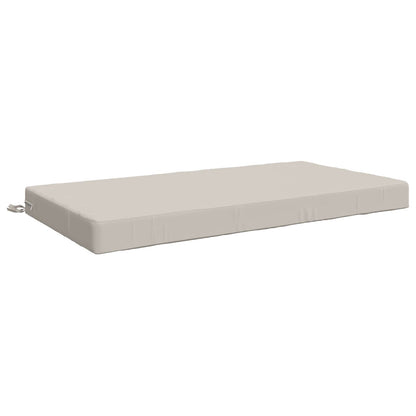 Zitkussen SOEST 100% Polyester Wit 120 x 60 x 10 cm