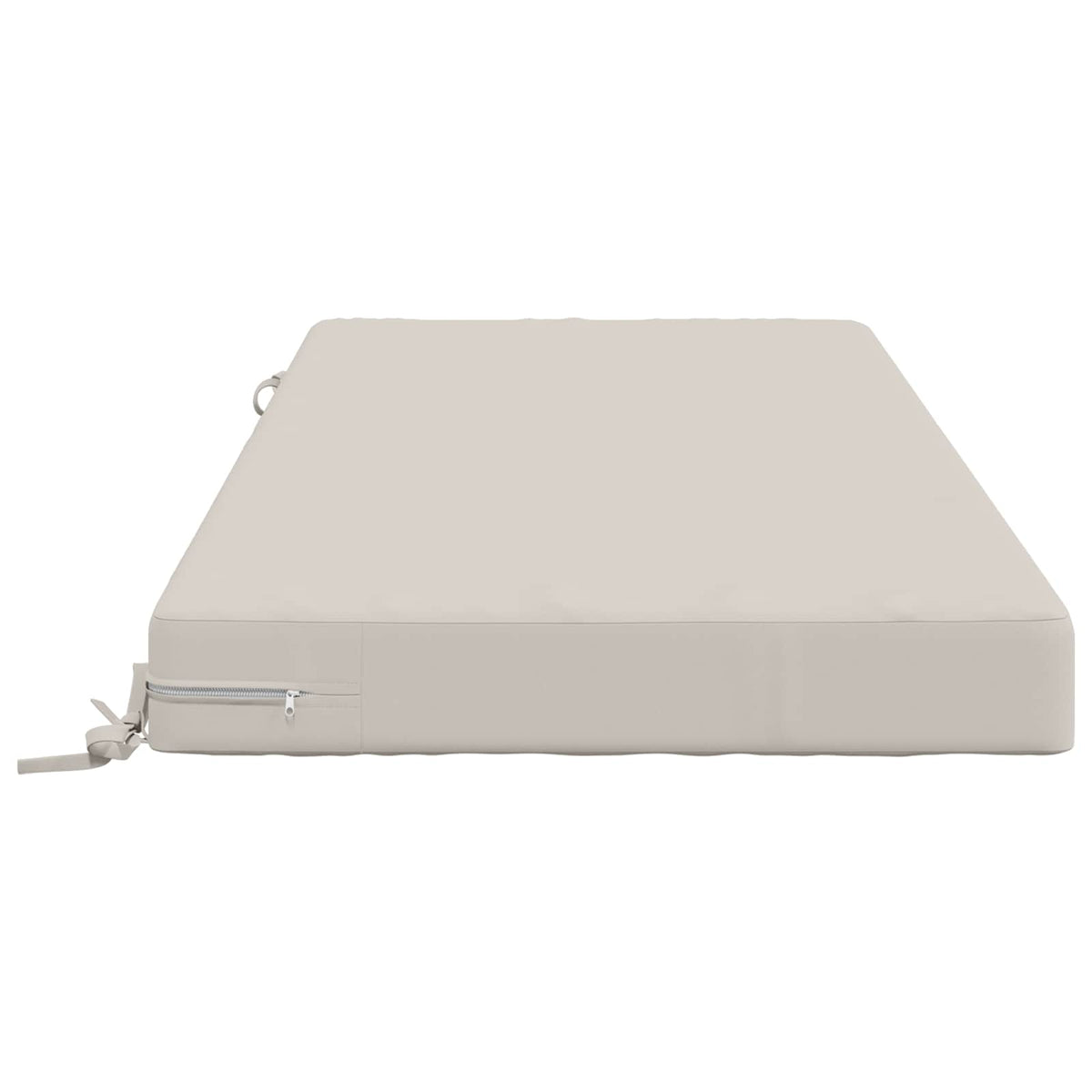 Zitkussen SOEST 100% Polyester Wit 120 x 60 x 10 cm