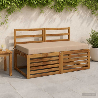Zitkussen SOEST 100% Polyester Zand 120 x 80 x 10 cm