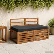 Stoelkussen SOEST 120x80x10 cm antraciet