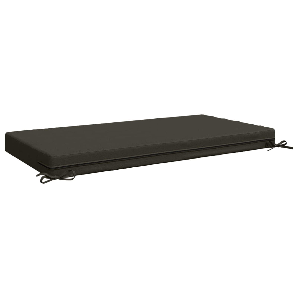 Zitkussen SOEST 100% Polyester Antraciet 120 x 60 x 10 cm