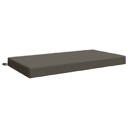 Zitkussen SOEST 100% Polyester Grijs 120 x 60 x 10 cm
