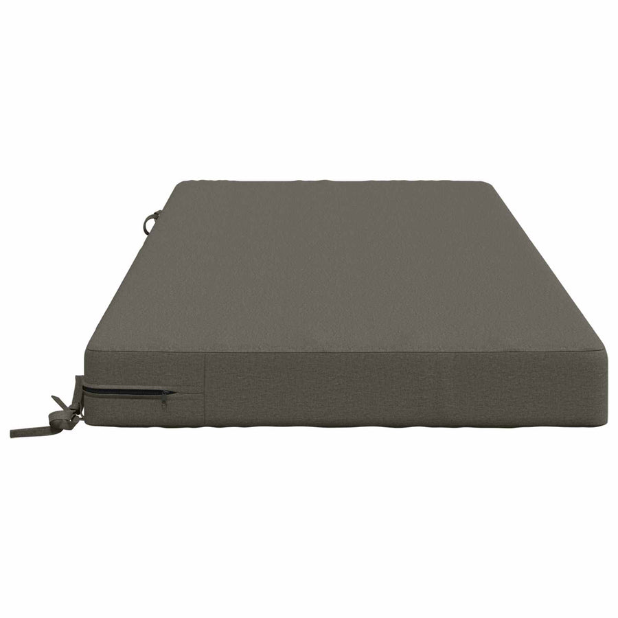Zitkussen SOEST 100% Polyester Grijs 120 x 60 x 10 cm